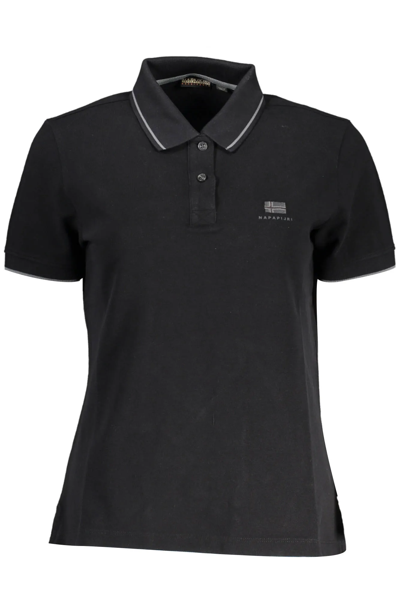 Damen KURZARM-POLO Schwarz NP0A4H8EE-NINA_3ECF248_NERO041