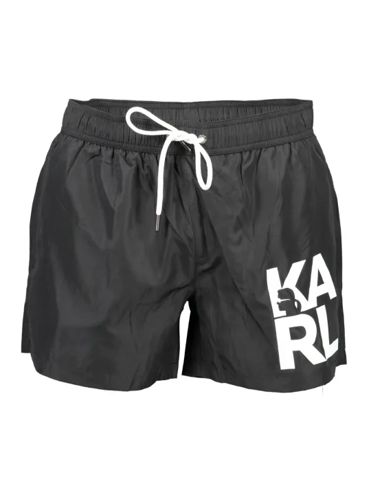 Karl Lagerfeld Beachwear Herren TASCHE Schwarz