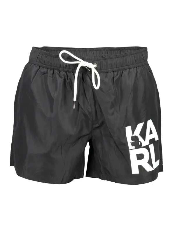 Karl Lagerfeld Beachwear Herren TASCHE Schwarz