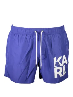 Karl Lagerfeld Herren Beachwear Tasche Blau mieten - Flex-Fashion