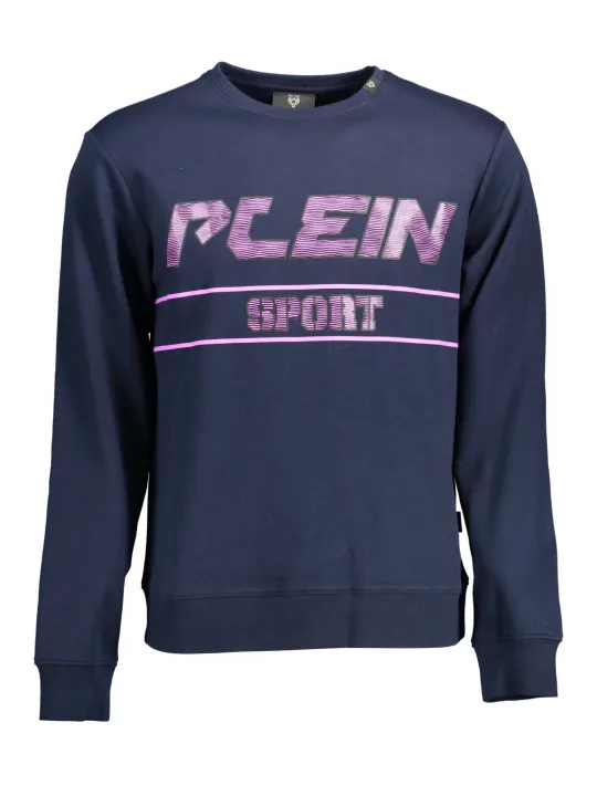 Plein Sport Herren LANGARM-SWEATSHIRT Blau | online kaufen