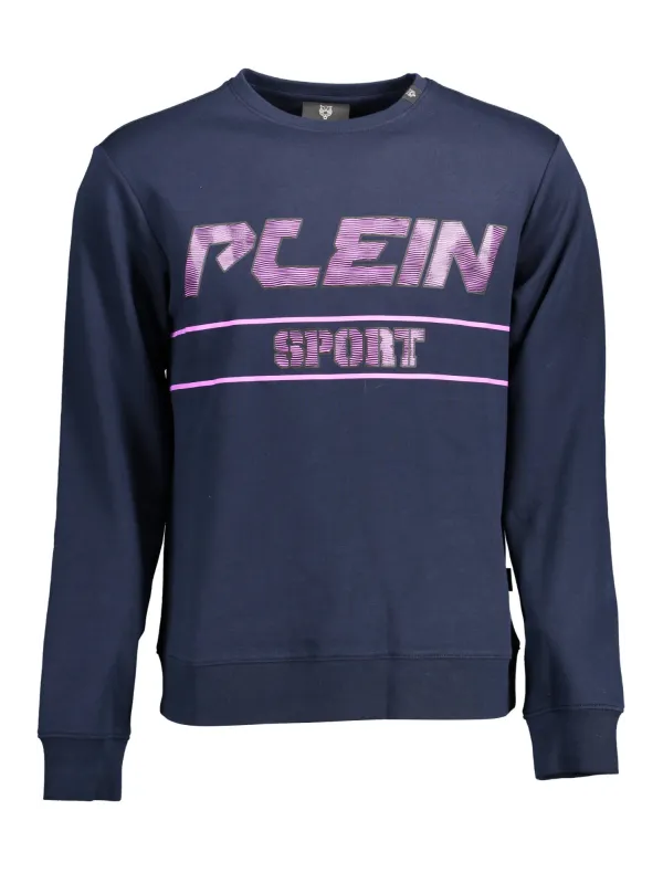 Plein Sport Herren LANGARM-SWEATSHIRT Blau | online kaufen