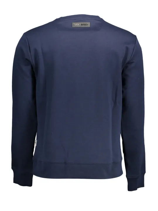 Plein Sport Herren LANGARM-SWEATSHIRT Blau | online kaufen