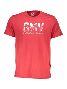 Mieten Sie GIAN MARCO VENTURI Herren T-Shirt Rot - Flex-Fashion