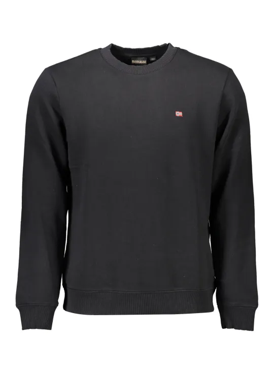 Napapijri Herren LANGARM-SWEATSHIRT Schwarz | online kaufen