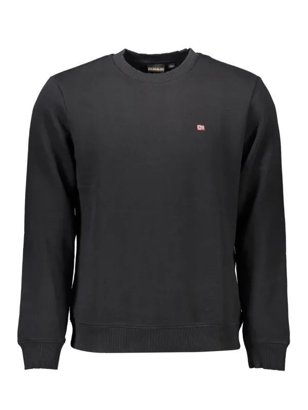 Napapijri Herren LANGARM-SWEATSHIRT Schwarz | online kaufen
