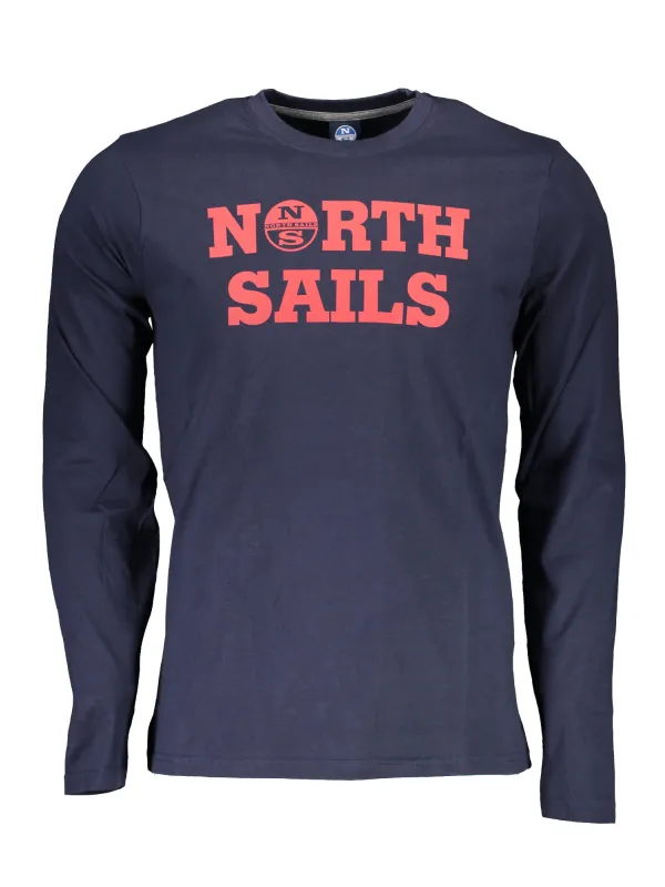 North Sails Herren LANGARM-T-SHIRT Blau | online kaufen