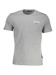 Napapijri Herren KURZARM-T-SHIRT Grau | online kaufen