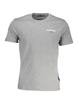 Napapijri Herren T-Shirt Grau mieten | Flex-Fashion Verleih