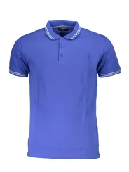 Cavalli Class Herren KURZARM-POLOSHIRT Blau | online kaufen