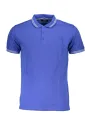 Cavalli Class Herren KURZARM-POLOSHIRT Blau | online kaufen