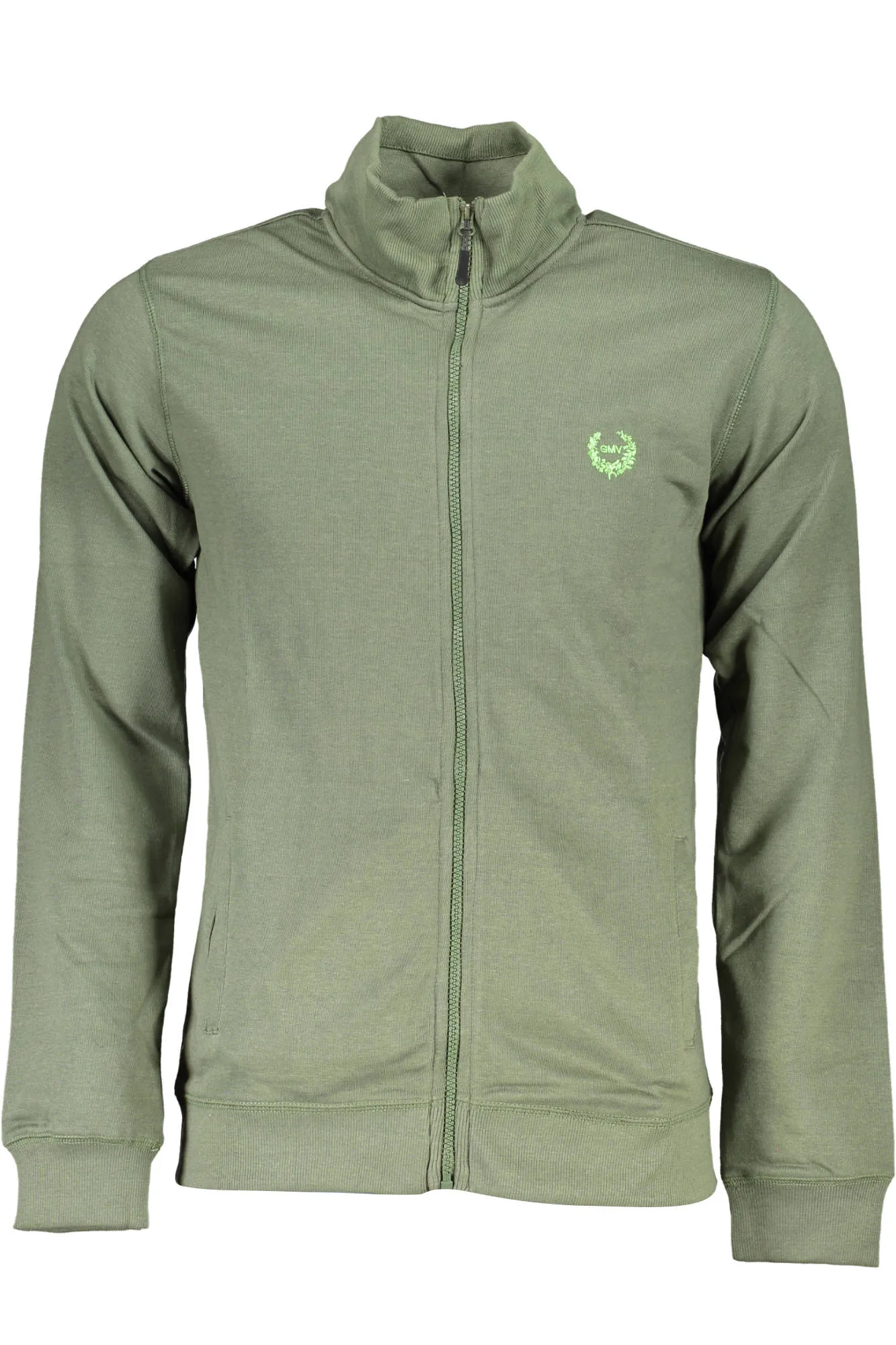 Herren LANGARM-SWEATSHIRT Grün AU00912PATIO_46A5849_VERDEMILIT
