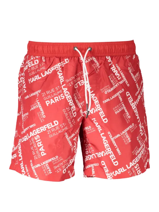Karl Lagerfeld Beachwear Herren TASCHE Rot | online kaufen