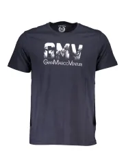GIAN MARCO VENTURI Herren KURZARM-T-SHIRT Blau