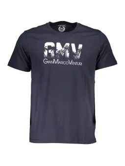 Miete GIAN MARCO VENTURI Herren T-Shirt Blau – Flex-Fashion
