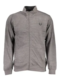 GIAN MARCO VENTURI Herren LANGARM-SWEATSHIRT Grau