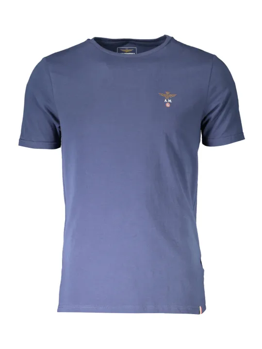 AERONAUTICA MILITARE Herren OUTDOOR-T-SHIRT Blau