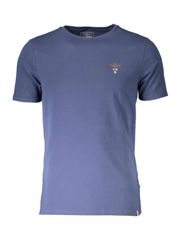 AERONAUTICA MILITARE Herren OUTDOOR-T-SHIRT Blau