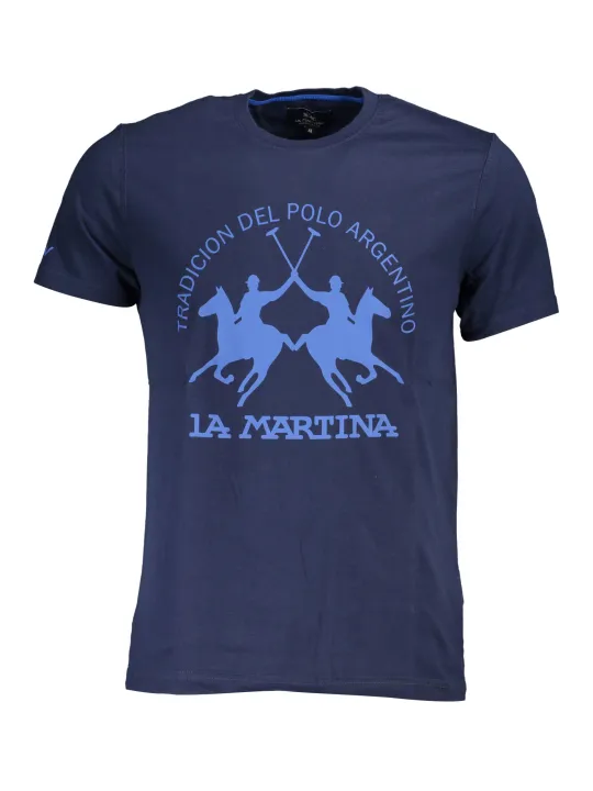 LA MARTINA Herren KURZARM-T-SHIRT Blau | online kaufen
