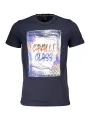 Cavalli Class Herren KURZARM-T-SHIRT Blau | online kaufen
