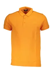 Cavalli Class Herren KURZARM-POLOSHIRT Orange