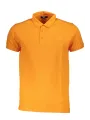 Cavalli Class Herren KURZARM-POLOSHIRT Orange