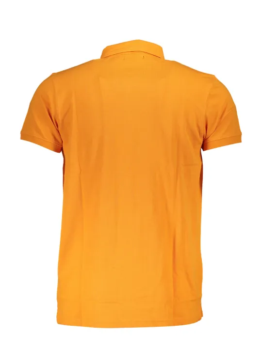 Cavalli Class Herren KURZARM-POLOSHIRT Orange