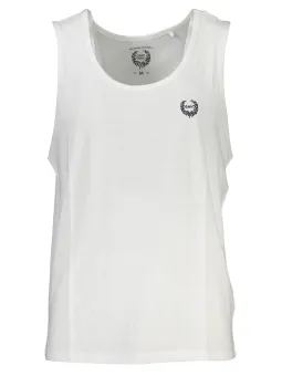 GIAN MARCO VENTURI Herren Tanktop leihen – Weiß, L-2XL