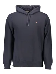 Napapijri Herren LANGARM-KAPUZENPULLOVER Blau