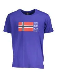 NORWAY 1963 Herren KURZARM-T-SHIRT Blau | online kaufen