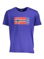 NORWAY 1963 Herren KURZARM-T-SHIRT Blau | online kaufen