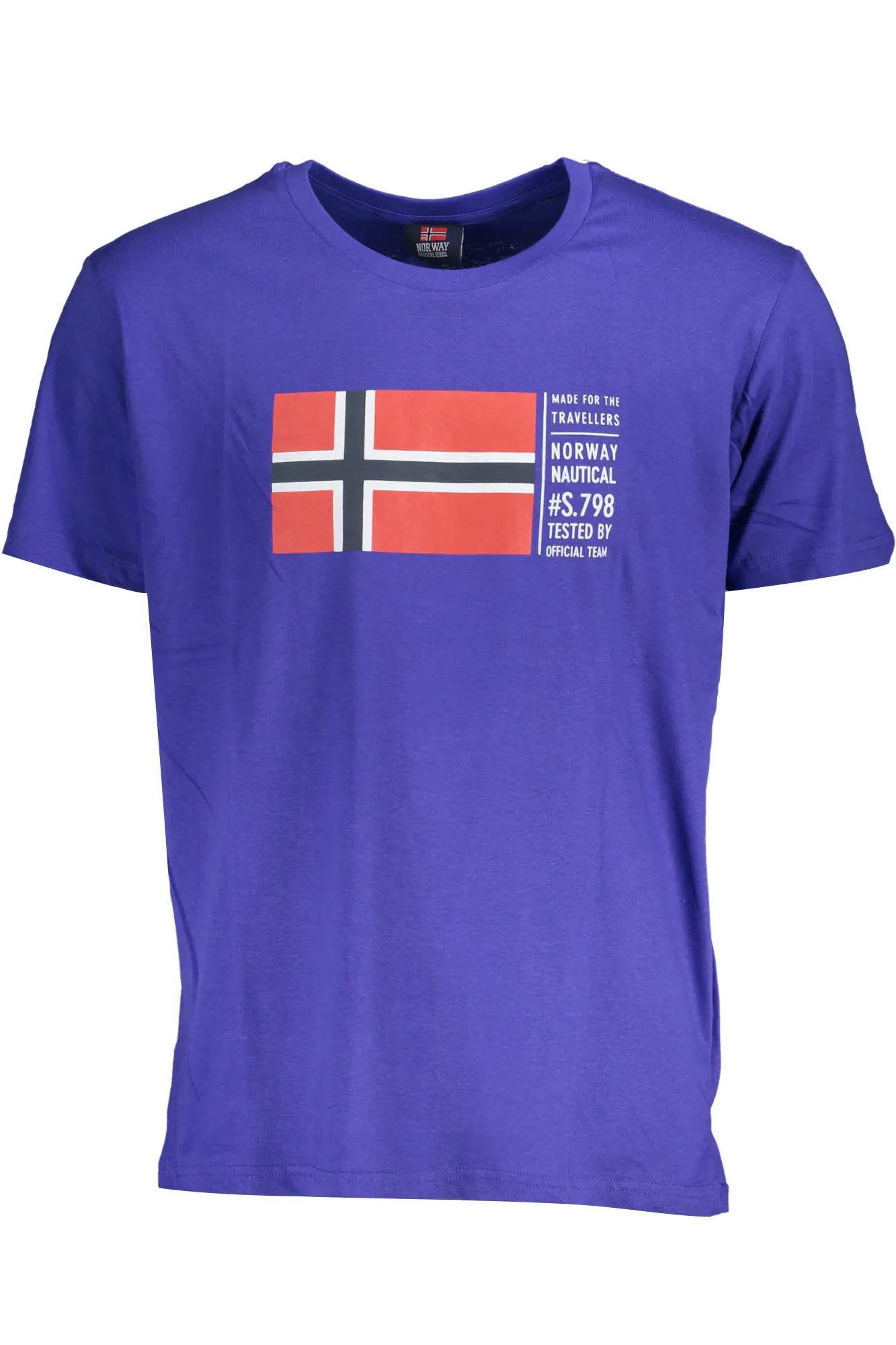 Herren KURZARM-T-SHIRT Blau 836012_CC2024F_BLUROYAL