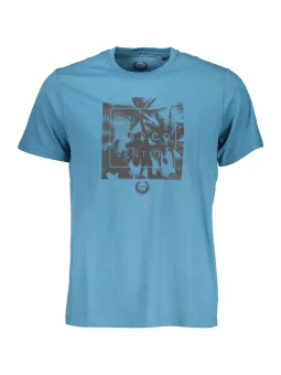 Miete GIAN MARCO VENTURI Herren T-Shirt Blau - Flex-Fashion