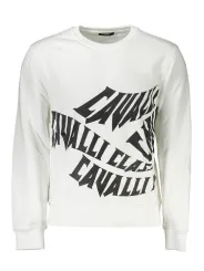Cavalli Class Herren LANGARM-SWEATSHIRT Weiß | online kaufen