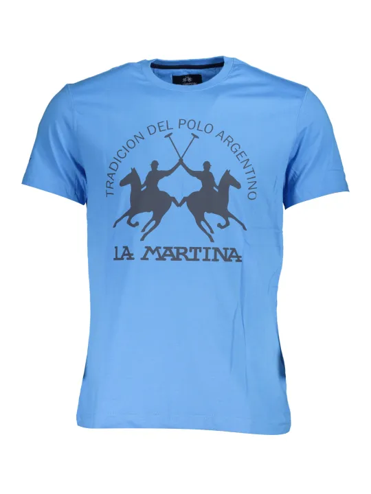 LA MARTINA Herren KURZARM-T-SHIRT Blau | online kaufen
