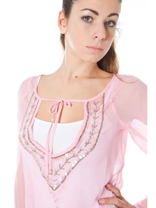 PHARD Damen LANGARM-T-SHIRT Rosa | online kaufen