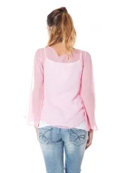 PHARD Damen LANGARM-T-SHIRT Rosa | online kaufen