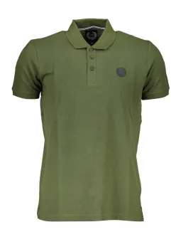 GIAN MARCO VENTURI Herren KURZARM-POLO Grün | online kaufen