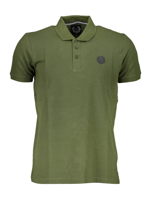 GIAN MARCO VENTURI Herren KURZARM-POLO Grün | online kaufen