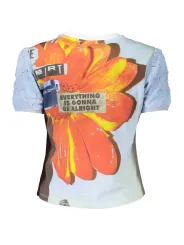 Desigual Damen KURZARM-T-SHIRT Hellblau | online kaufen