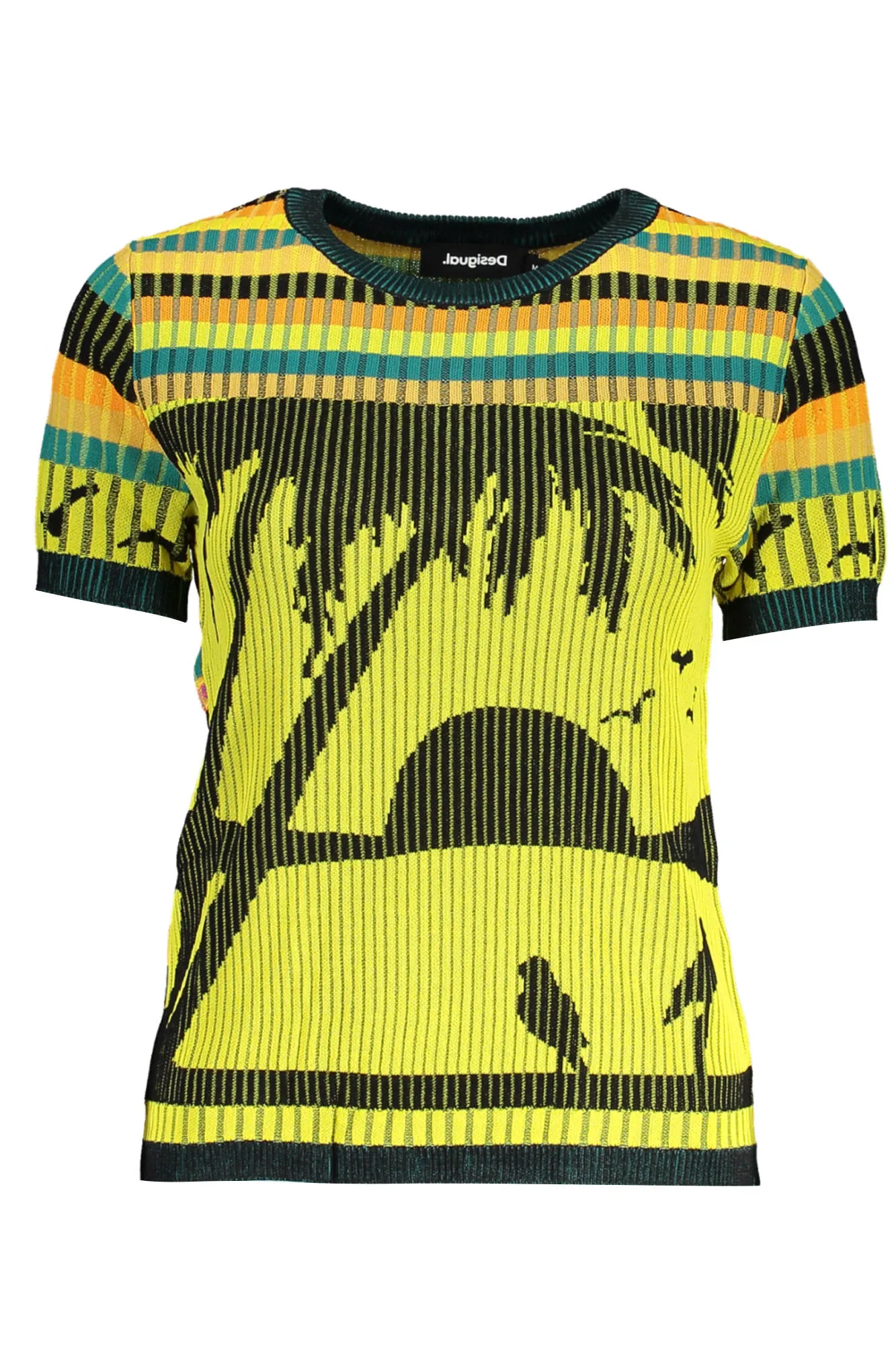 Damen KURZARM-T-SHIRT Gelb 23SWTKAE_735B402_GIALLO8018