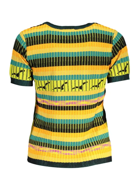 Desigual Damen KURZARM-T-SHIRT Gelb | online kaufen