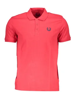 GIAN MARCO VENTURI Herren Poloshirt Rot mieten | Flex-Fashion