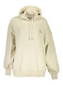 Calvin Klein Damen LANGARM-KAPUZENPULLOVER Beige