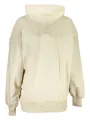 Calvin Klein Damen LANGARM-KAPUZENPULLOVER Beige