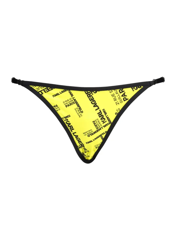 Karl Lagerfeld Beachwear Damen BADESHORTS Gelb