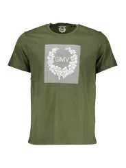 GIAN MARCO VENTURI Herren KURZARM-T-SHIRT Grün