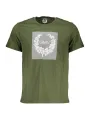 GIAN MARCO VENTURI Herren KURZARM-T-SHIRT Grün