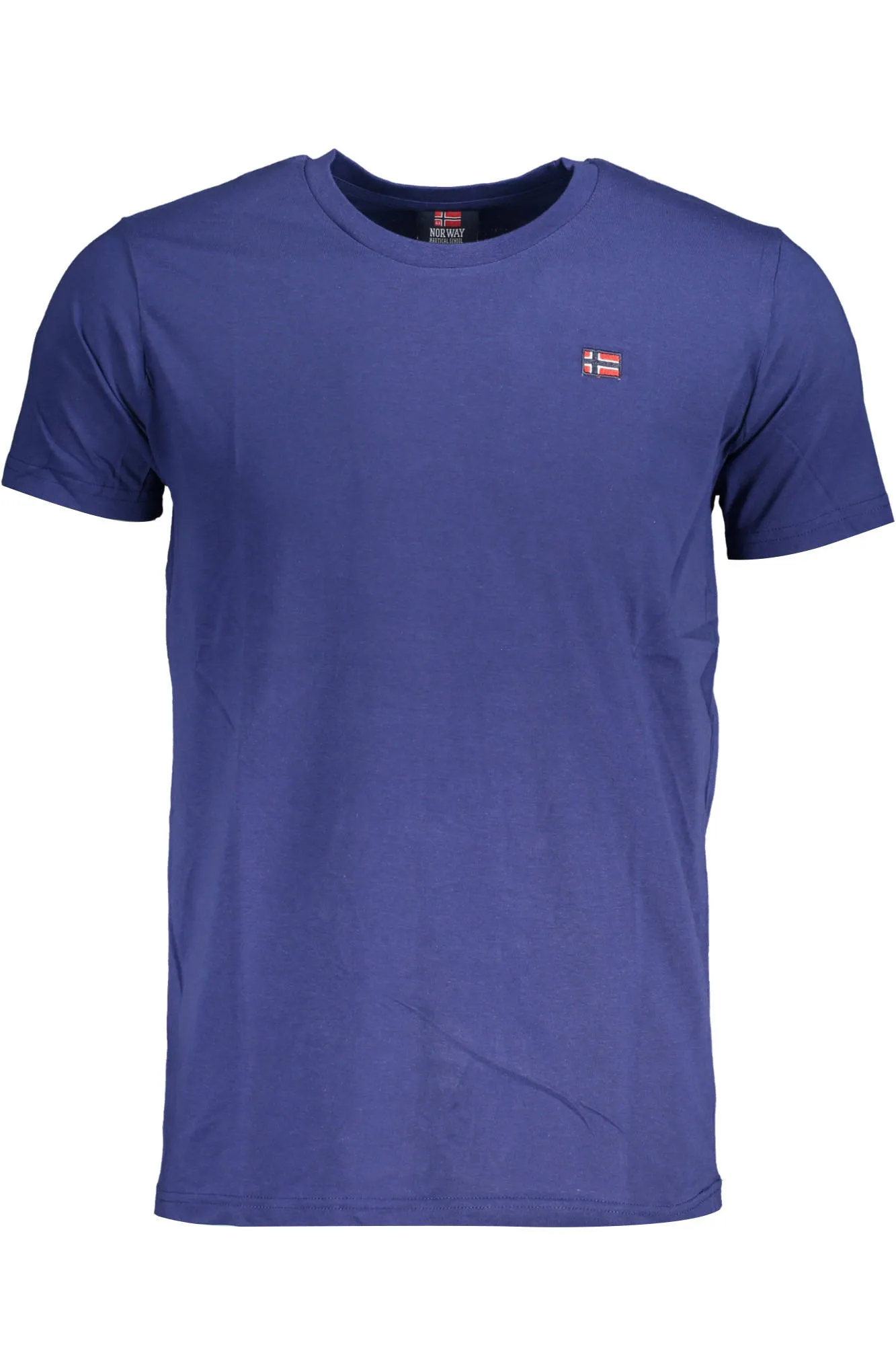 Herren KURZARM-T-SHIRT Blau 836010_4133A66_BLUINDIGO