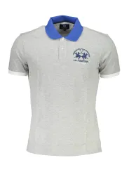 LA MARTINA Herren KURZARM-POLOSHIRT Grau | online kaufen